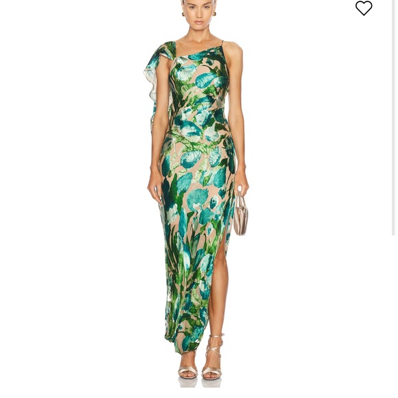 cult gaia Dresses & Skirts - Cult Gaia Iker Floral Cape Dress